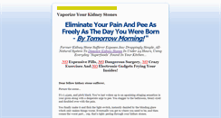 Desktop Screenshot of beatkidneystones.com